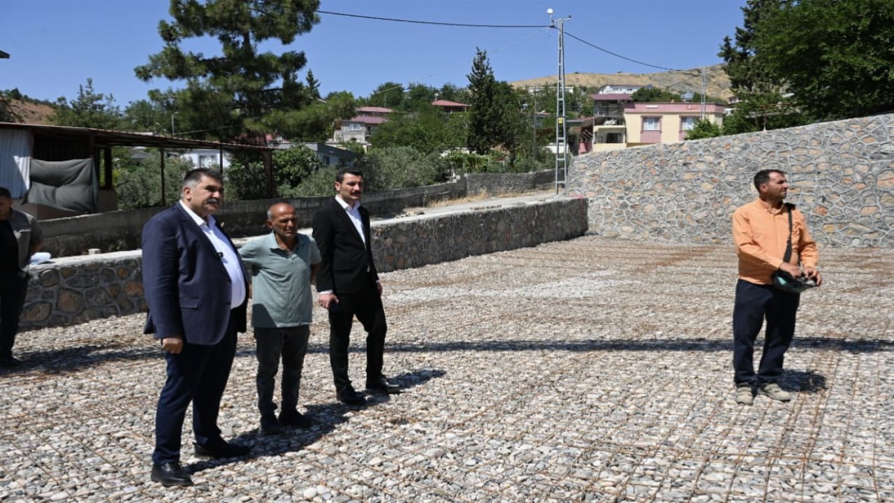 Türkoğlu Ceceli Mahallesi’nde Taziye Evinin Kullanım Alanı Genişletiliyor