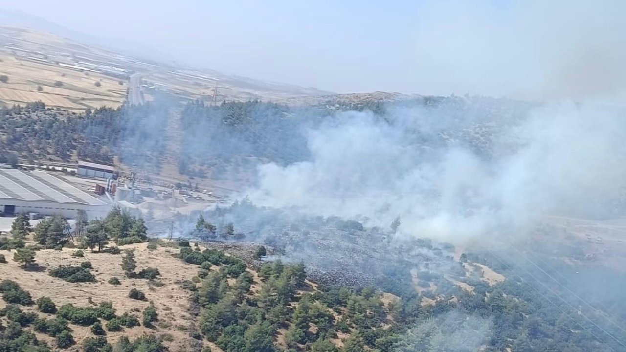 Kahramanmaraş’ta orman yangını kontrol altına alındı