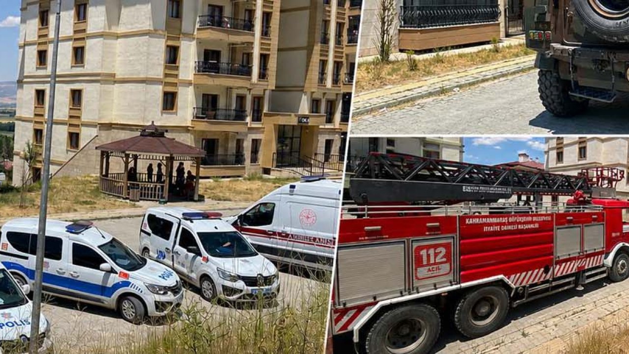Kahramanmaraş'ta bir kişi ailesini rehin aldığı iddiası