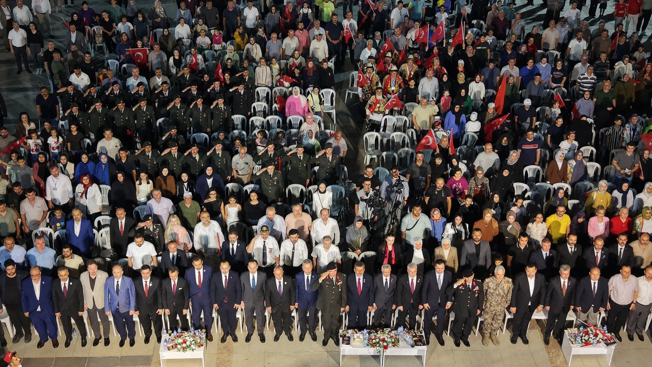 Kahramanmaraş 15 Temmuz’un 10. Yılında Demokrasi İçin Tek Yürek Oldu