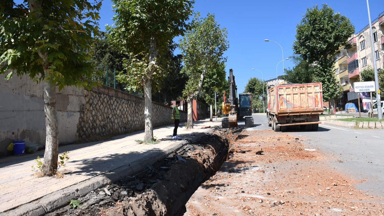 Kaski'den Necip Fazıl Kısakürek Bulvarı'nda Kapsamlı Altyapı Yatırımı