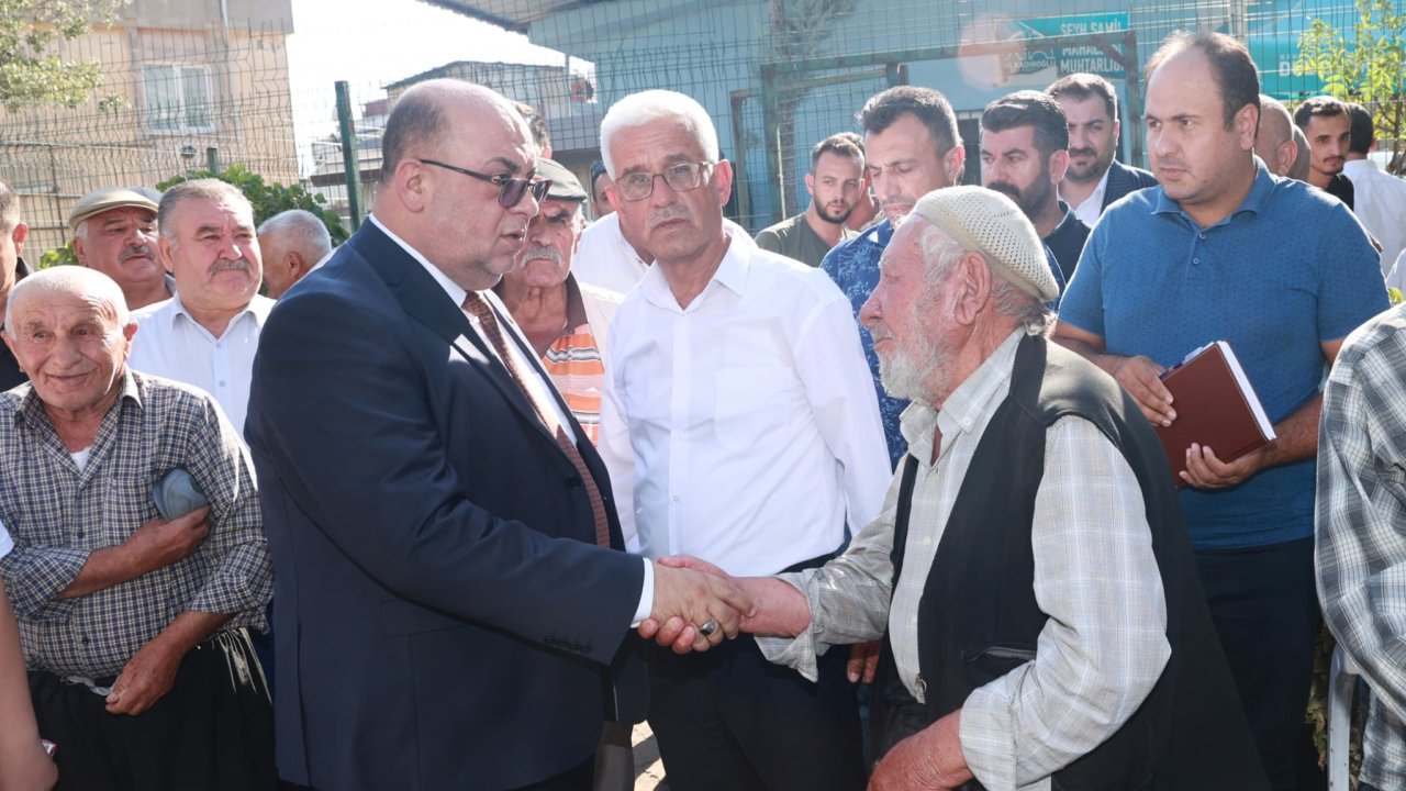 Başkan Akpınar Şeyh Şamil Mahallesi’nin Taleplerini Yerinde Dinledi