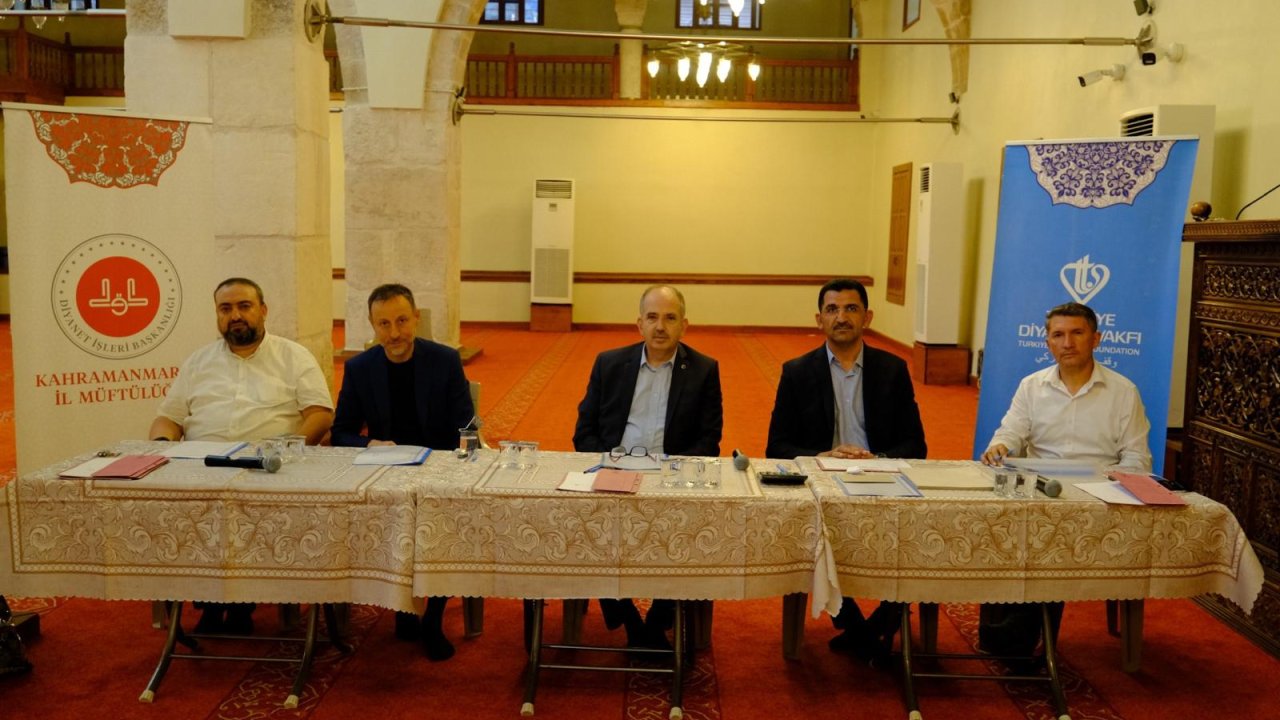 Kahramanmaraş’ta Ezanı Güzel Okuma ve Etkili Hutbe Yarışmalarının İl Finali Yapıldı