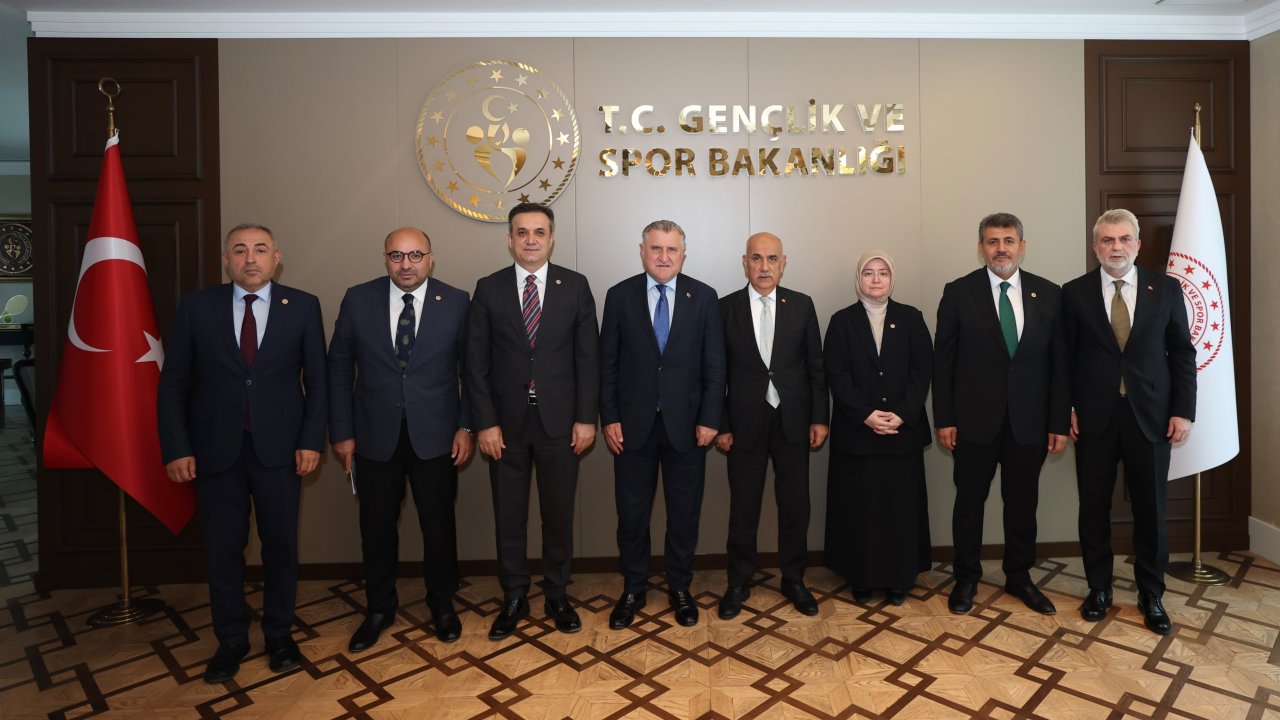 Kahramanmaraş’ın Spor Yatırımları Ankara’da Masaya Yatırıldı