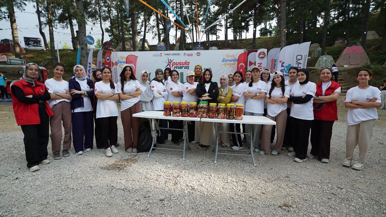 Pusula Maraş’tan Gençlere Doğayla İç İçe Gastronomi Kampı