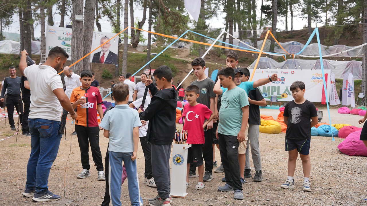 Büyükşehir’den Baba ve Oğullara Doğayla İç İçe Kamp