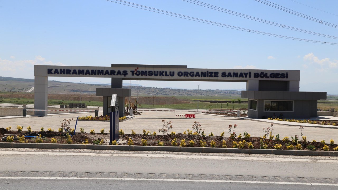Kahramanmaraş Tomsuklu OSB’de 12 Sanayi Parseli Yatırımcılara Tahsis Edilecek