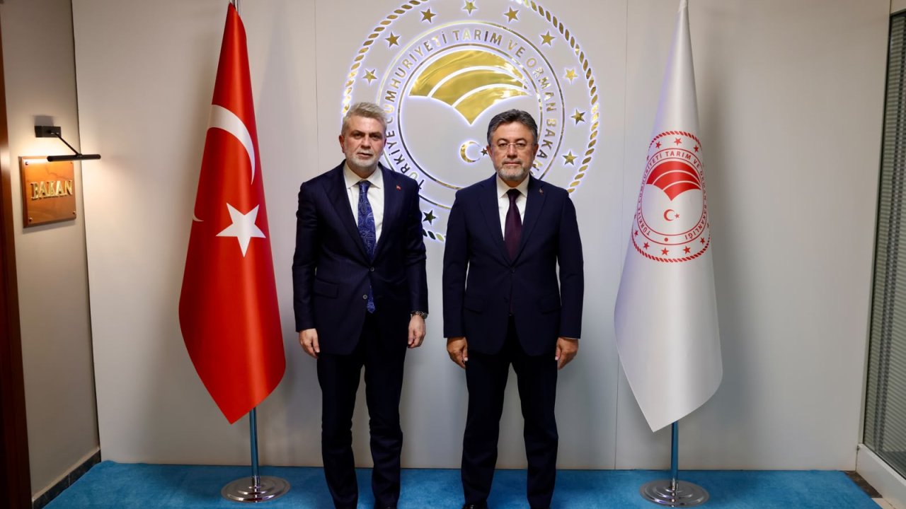 Başkan Görgel Tarım ve Orman Bakanı Yumaklı ile Yeni Yatırımları Görüştü