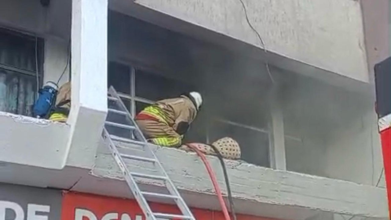 Kahramanmaraş’ta işyerinde yangın