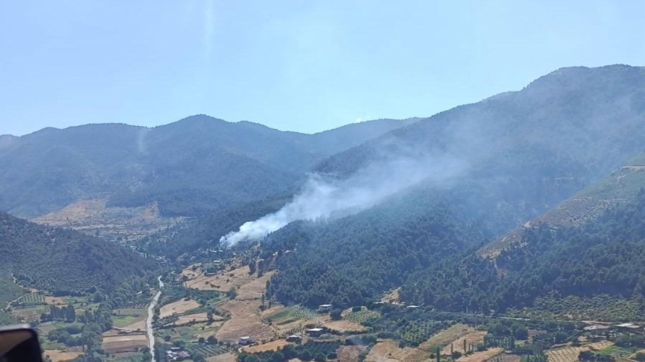 Kahramanmaraş’ta peş peşe orman yangını korkuttu