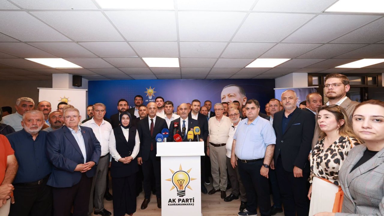 AK Parti Kahramanmaraş’ta 25. Yıl Mesajı Türkiye Geleceğe Hazır