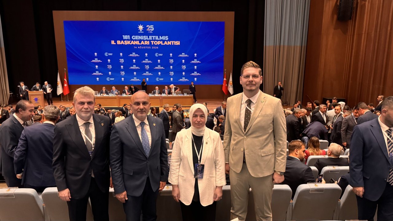 Başkan Görgel AK Parti’nin 181. Genişletilmiş İl Başkanları Toplantısı’na Katıldı
