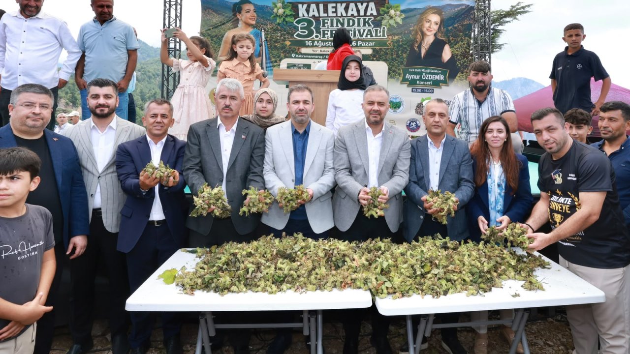 Başkan Toptaş, Kahramanmaraş’ın Karadeniz’i Kalekaya’da Fındık Festivaline Katıldı
