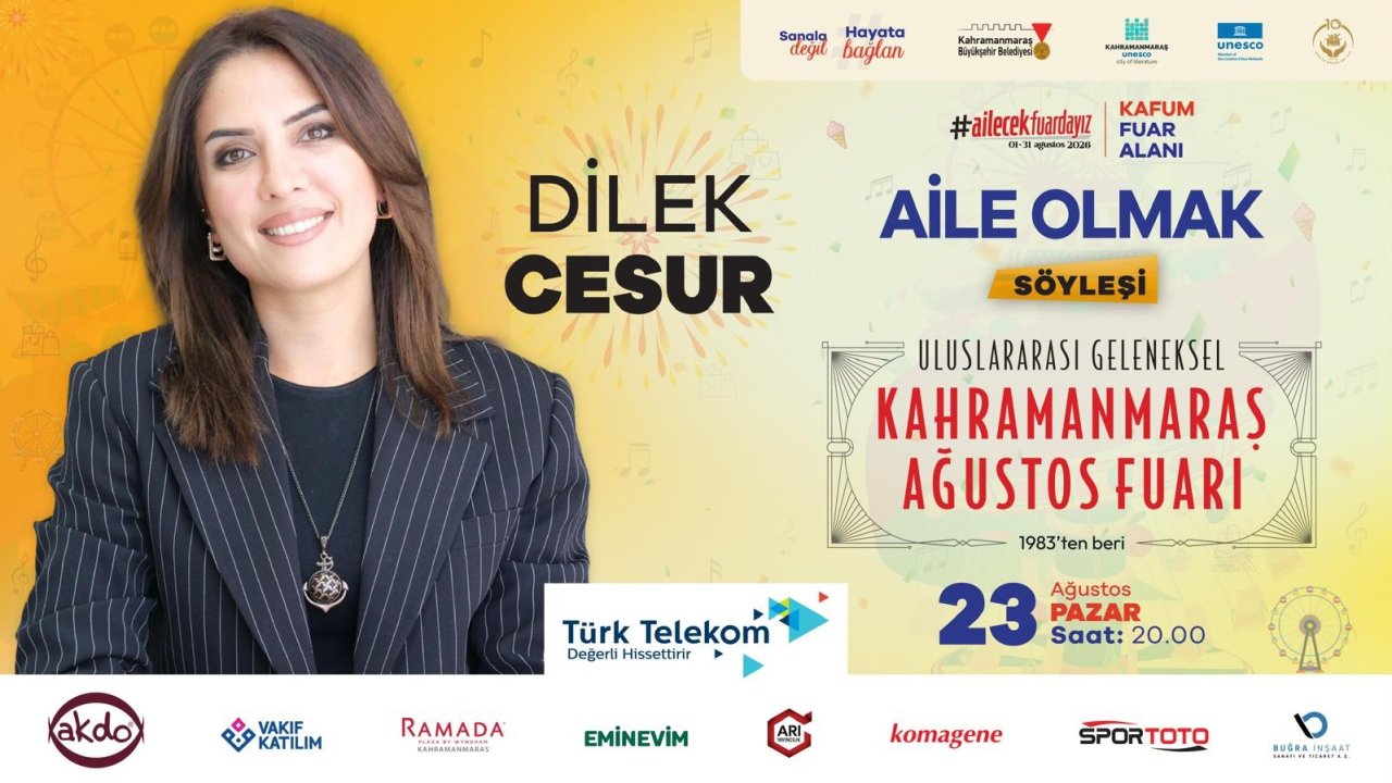 Ağustos Fuarı’nda 23 Ağustos’ta 3 Farklı Etkinlik