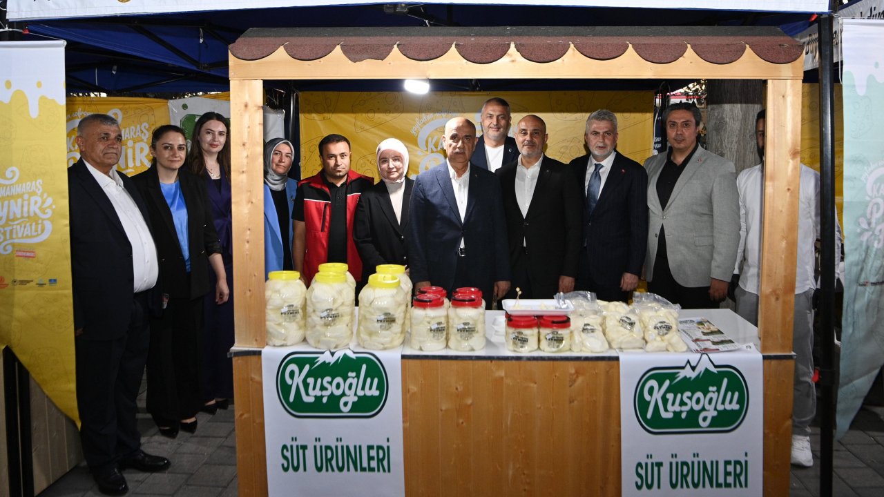 Kahramanmaraş’ın Yöresel Peynirleri İlk Kez Festivalde Sergilendi