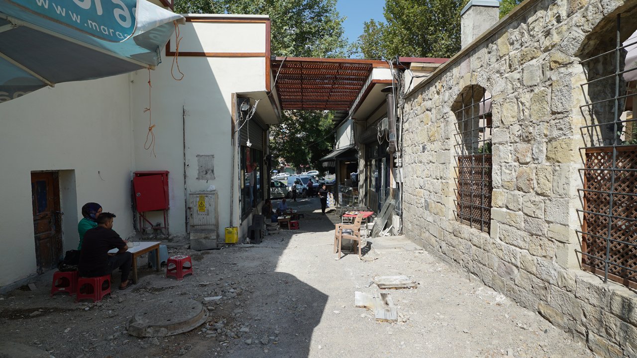 Kahramanmaraş’ta Tarihi Katiphan Sokağı Yenileniyor