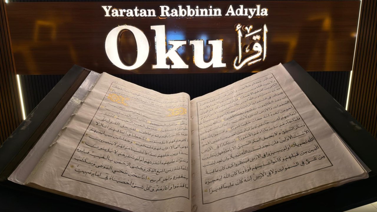 Dev Kur’an-ı Kerim Kahramanmaraş’ta Sergilenecek