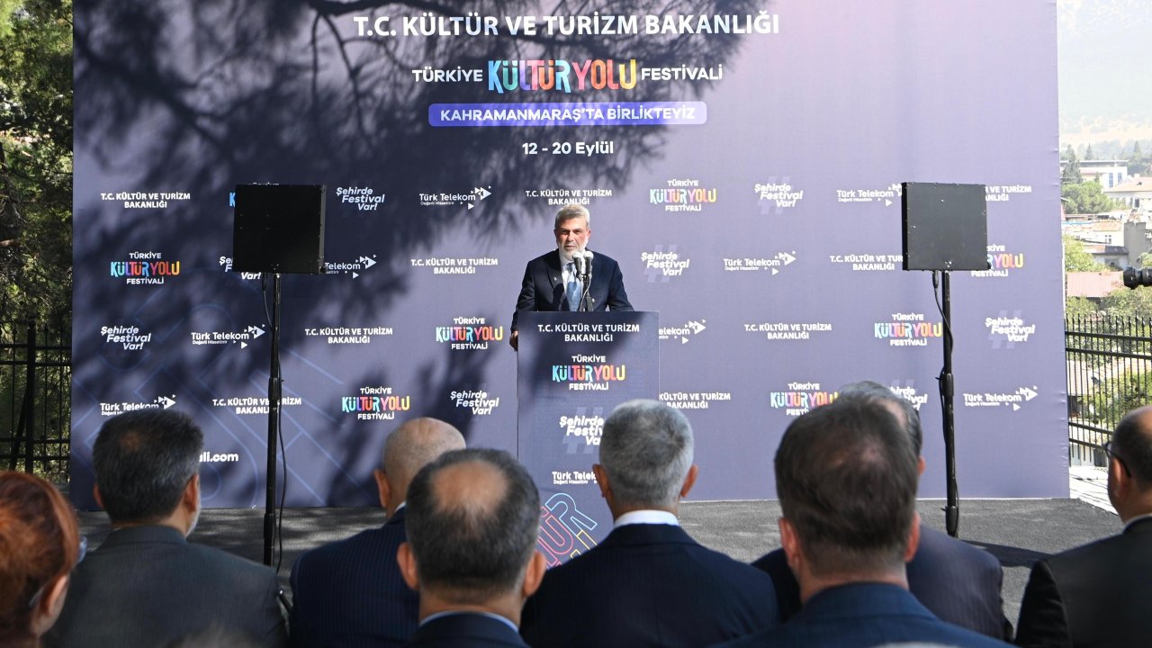 Türkiye Kültür Yolu Festivali Kahramanmaraş’ta başladı