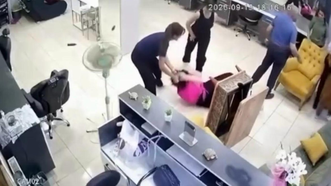 Kahramanmaraş’ta kuaför salonunda kavga