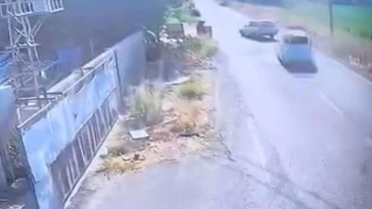 Kahramanmaraş’ta iki otomobil çarpıştı 4 yaralı
