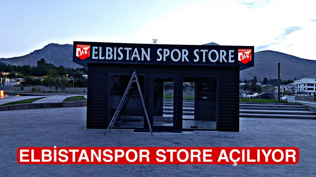 Elbistanspor Store kapılarını açmaya hazırlanıyor