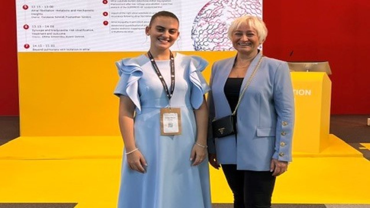 SANKO Üniversitesi Öğrencisi Avrupa Kardiyoloji Kongresi’nde Araştırma Sundu