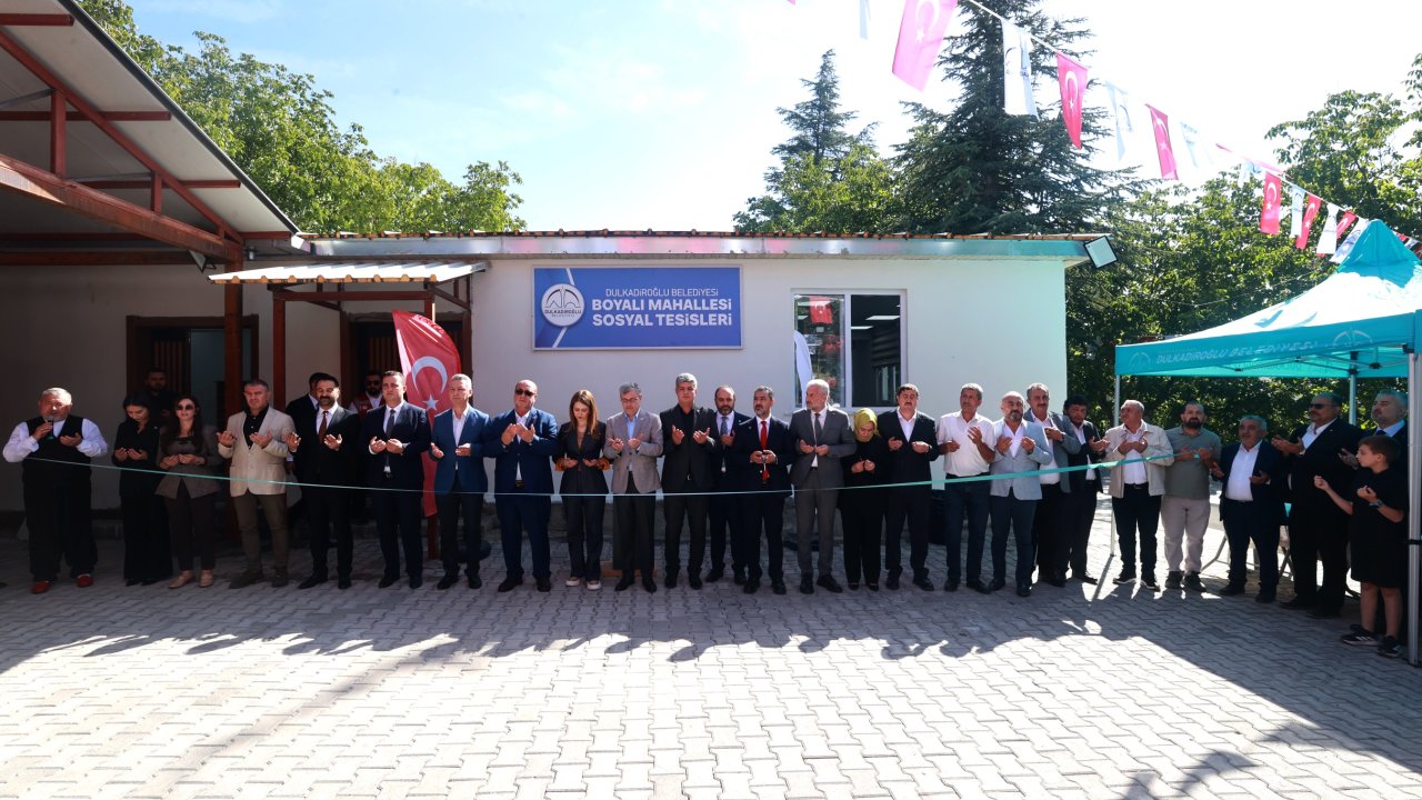 Bertiz’e Yeni Sosyal Alan Boyalı Sosyal Tesisleri Hizmete Açıldı