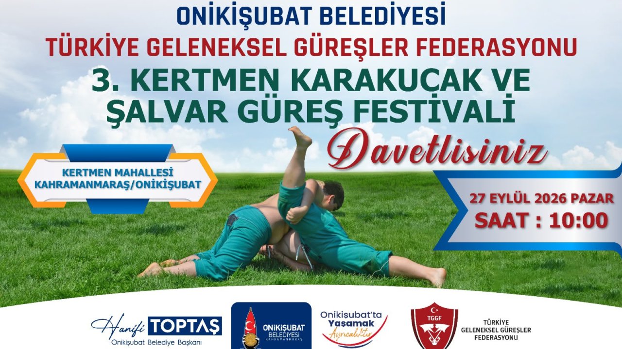 Kahramanmaraş'ta Er Meydanı Bu Kez Kertmen’de 27 Eylül’de Kurulacak