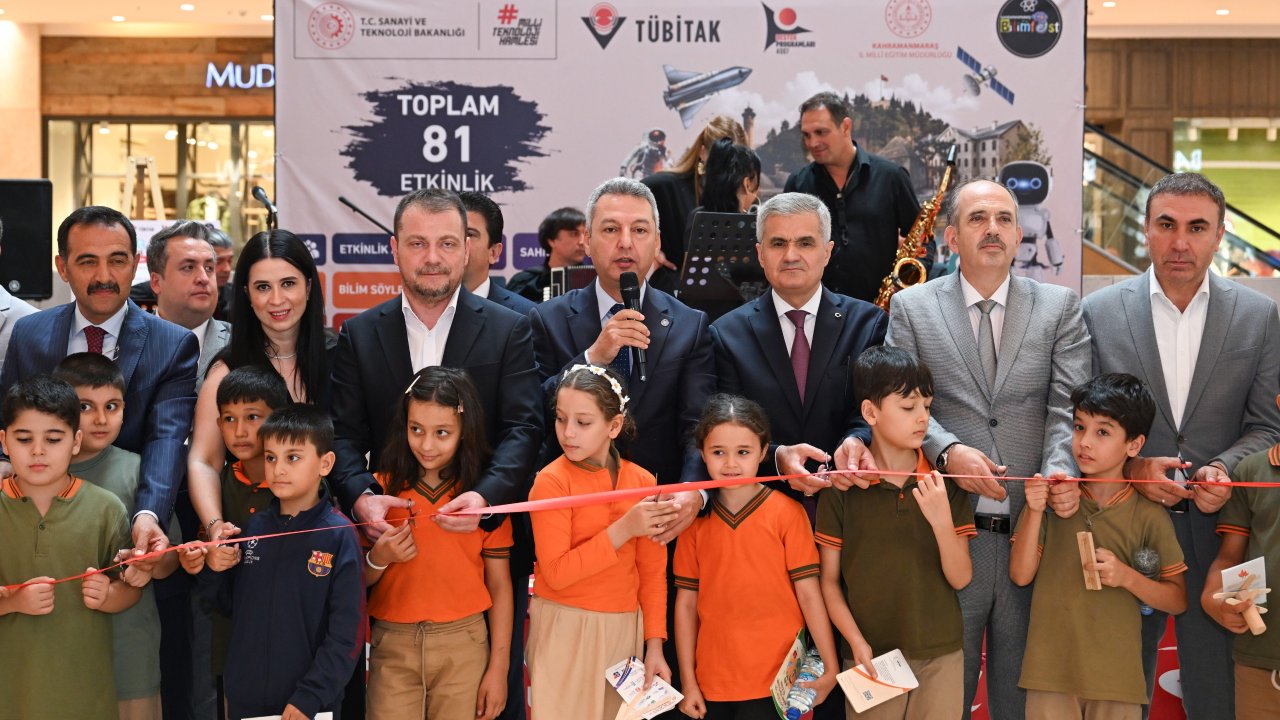 Ksü Rektörü Okumuş Bilimfest’te Öğrencilerle Buluştu