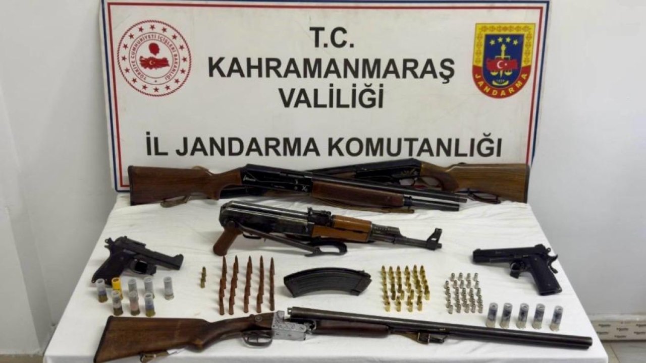 Kahramanmaraş’ta jandarmadan iki ayrı operasyon 11 tutuklama