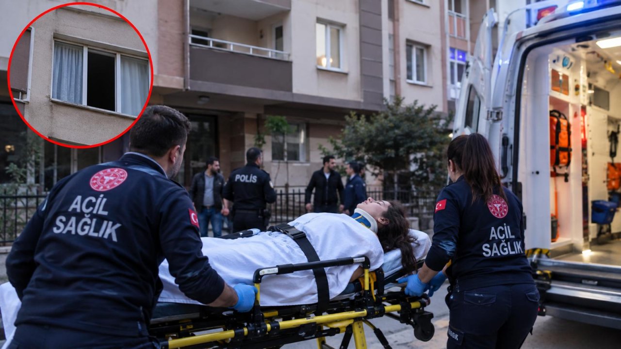 Kahramanmaraş’ta 18 yaşındaki genç kız pencereden düştü