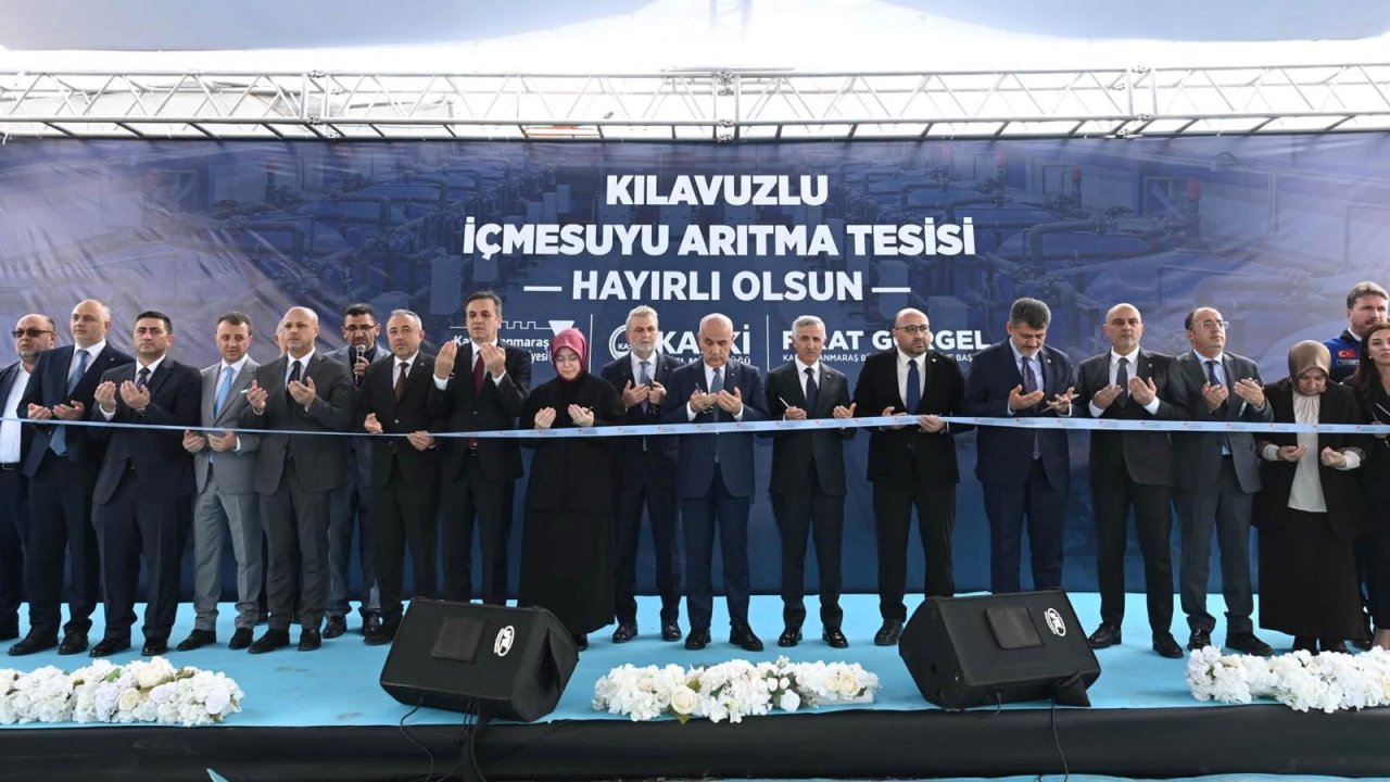 175 Milyon TL’lik Kılavuzlu İçmesuyu Arıtma Tesisi Hizmete Açıldı