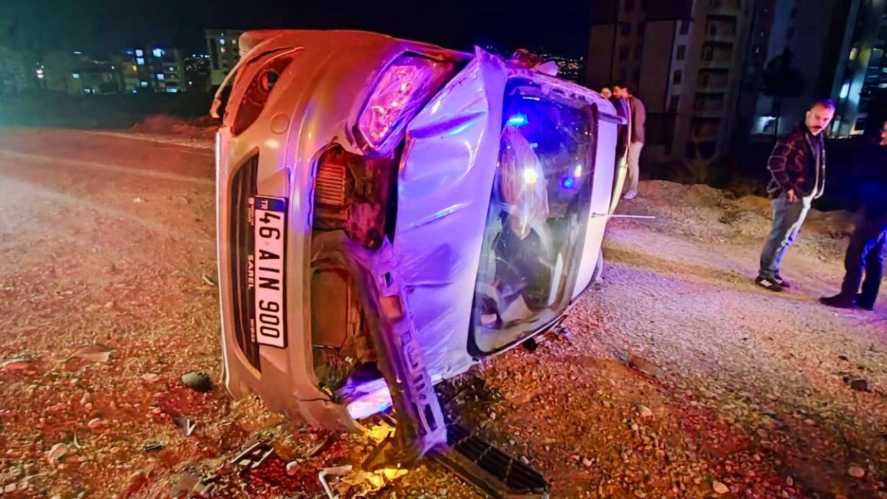 Kahramanmaraş’ta trafik kazası 2 yaralı