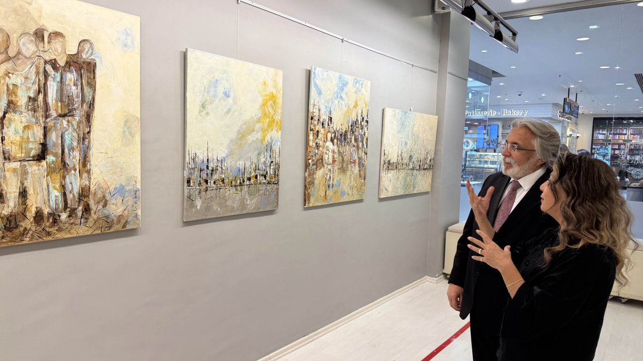 Ayla Erdoğ Çetin’den SANKO Sanat Galerisi’nde “Şehrin Hafızası”
