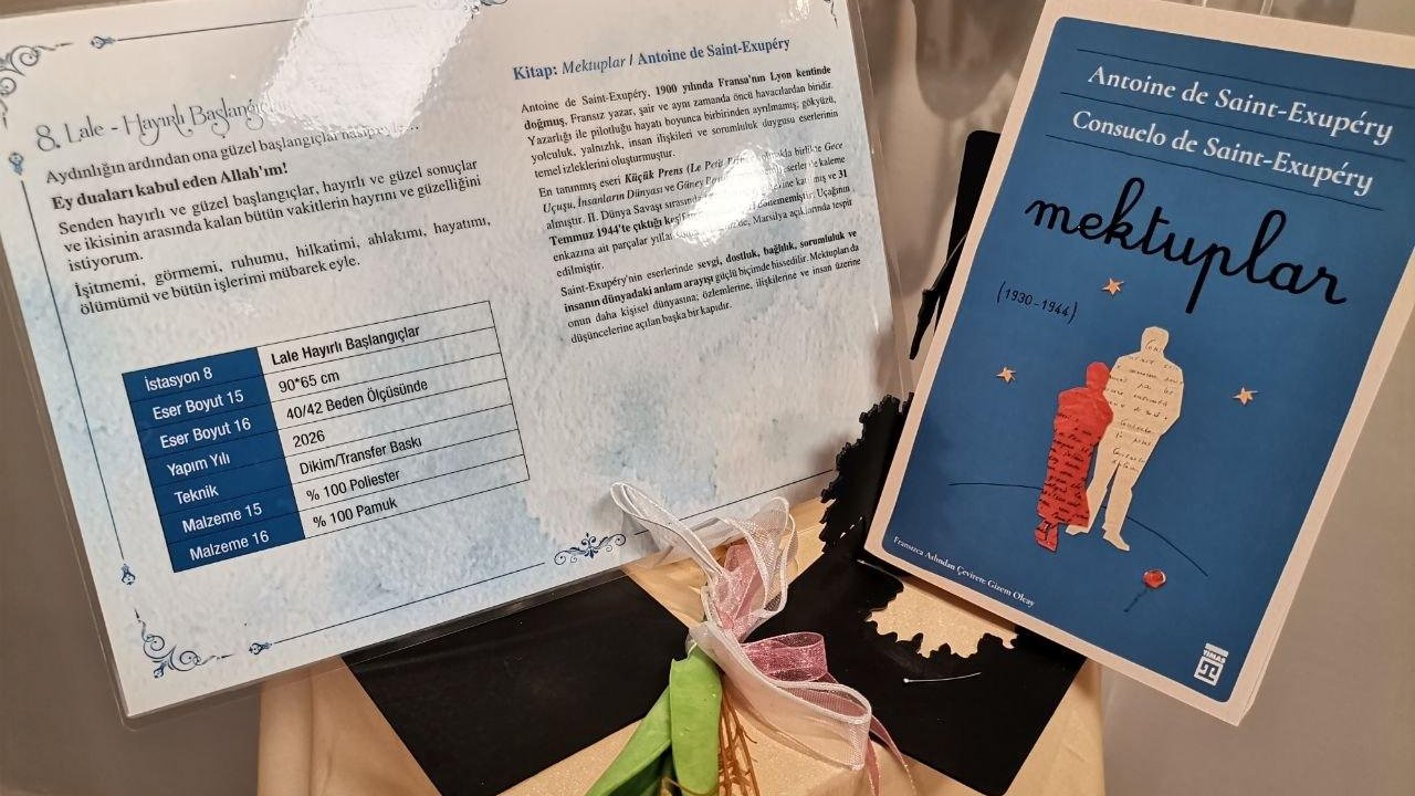 KSÜ’de “Annemin Duası” sergisi sanatseverlerle buluştu