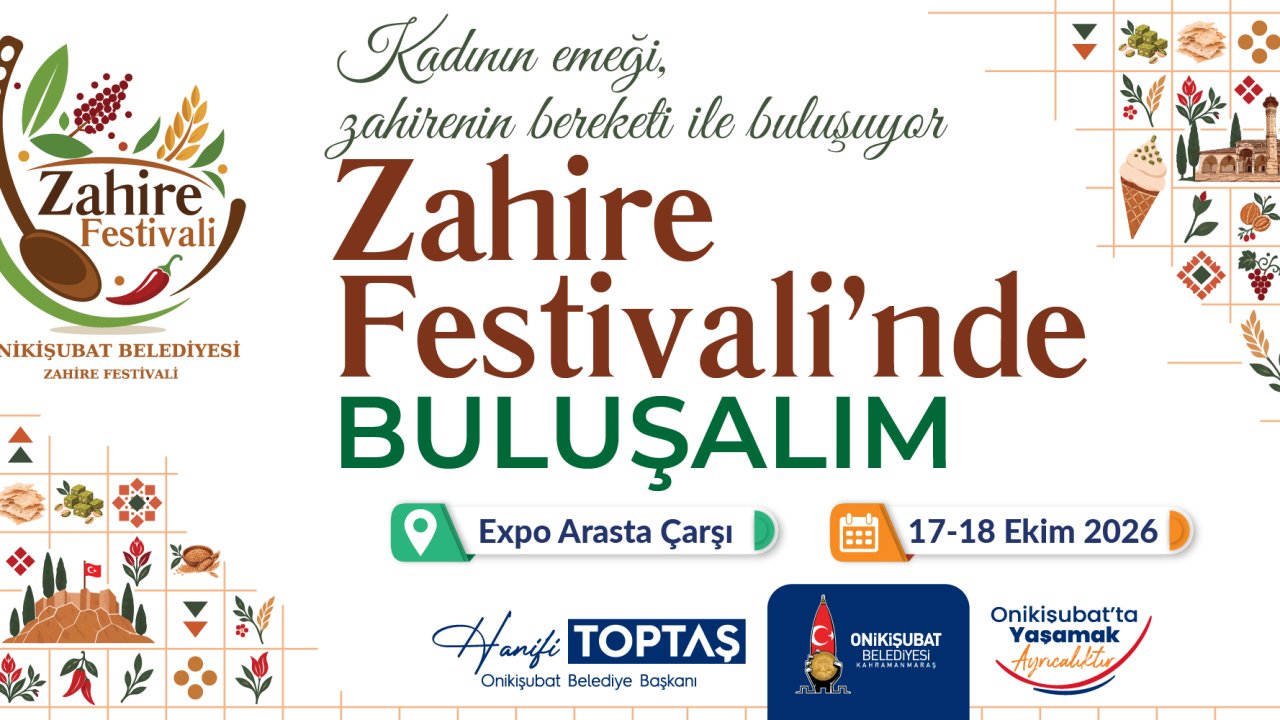 Kahramanmaraş’ta  Kadın Emeği ve Yöresel Lezzetler Buluşacak