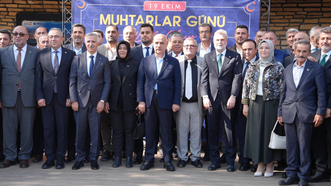 Kahramanmaraş’ta 19 Ekim Muhtarlar Günü Kutlandı