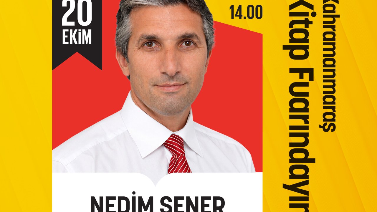 Kahramanmaraş Kitap Fuarı’nda 20 Ekim Programı Belli Oldu