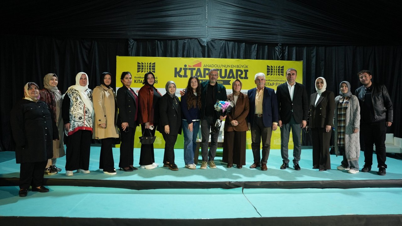 Kahramanmaraş Kitap Fuarı’nda Salih Zengin’den Çocuklara Okuma Sevgisi