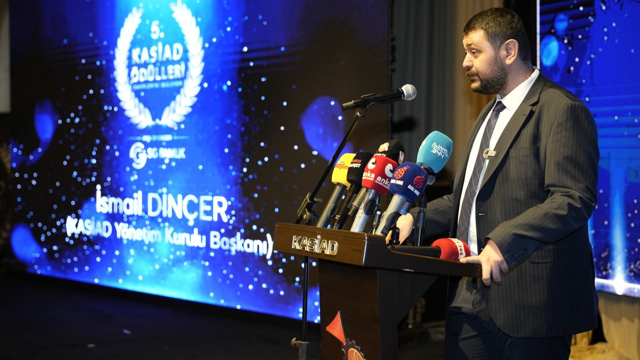 Kahramanmaraş’ta 5. KASİAD Ödülleri Sahiplerini Buldu