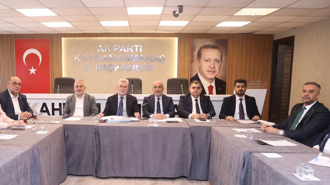 AK Parti Kahramanmaraş’ta Ekim Ayı Meclis Grup Toplantısını Gerçekleştirdi