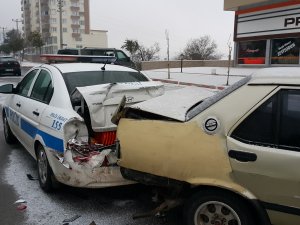 Kaza tutanağı tutuyorlardı, her şey bir anda oldu