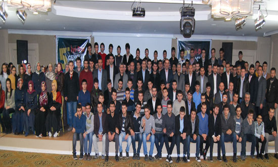 İYİ-DER 5. GENÇLİK ŞURASI 2/4 ŞUBAT'TA ADENYA HOTELİN'DE YAPILDI