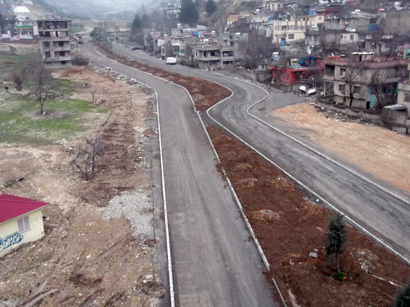 BALLICA DERESİ YOLU TAMAMLANDI