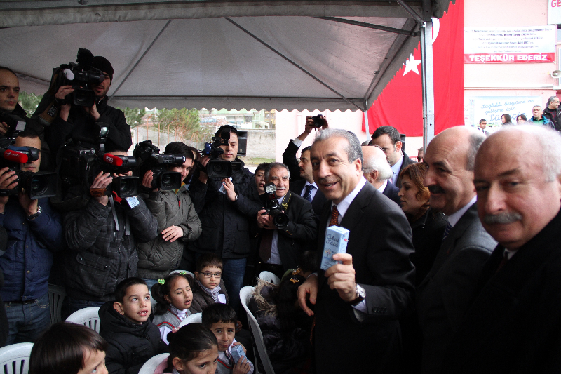 OKUL SÜTÜ DAĞITIMI BAŞLADI