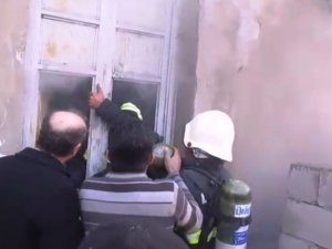 Kahramanmaraş'ta metal atölyesinde yangın