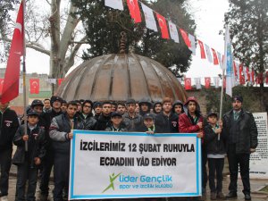 İzciler 12 şubat ruhuyla ecdadını yad etti