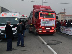 Kmtso dan bayırbucak türkmenlerine yardım