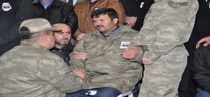 KAHRAMANMARAŞ ŞEHİDİNİ UĞURLADI