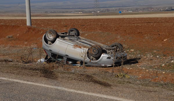 TRAFİK KAZASI: 1 YARALI